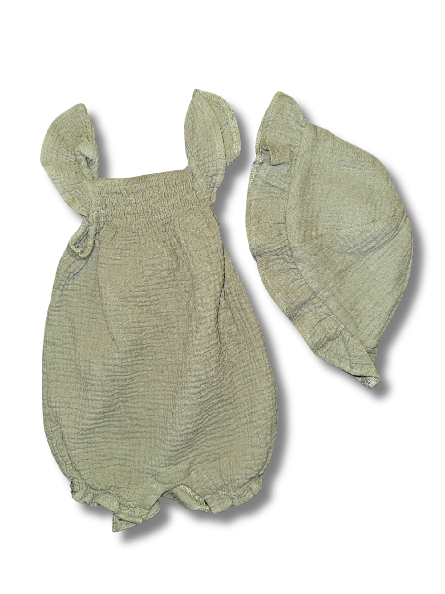 George Romper Onesie with Hat