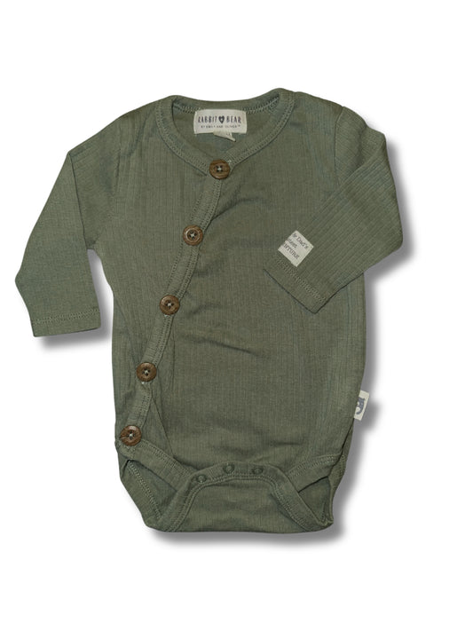 Rabbit & Bear Organic LongSleeve Onesie